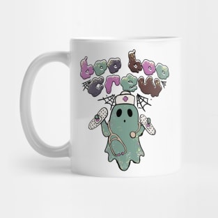 Boo Boo Crew Halloween Nurse Ghost Costume Mug